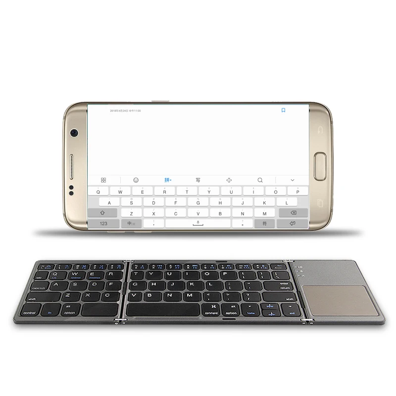 Двухслойная Беспроводная Bluetooth клавиатура для Samsung Galaxy Tab S4 A A2 10 5 SM T590/5/7 T830/5
