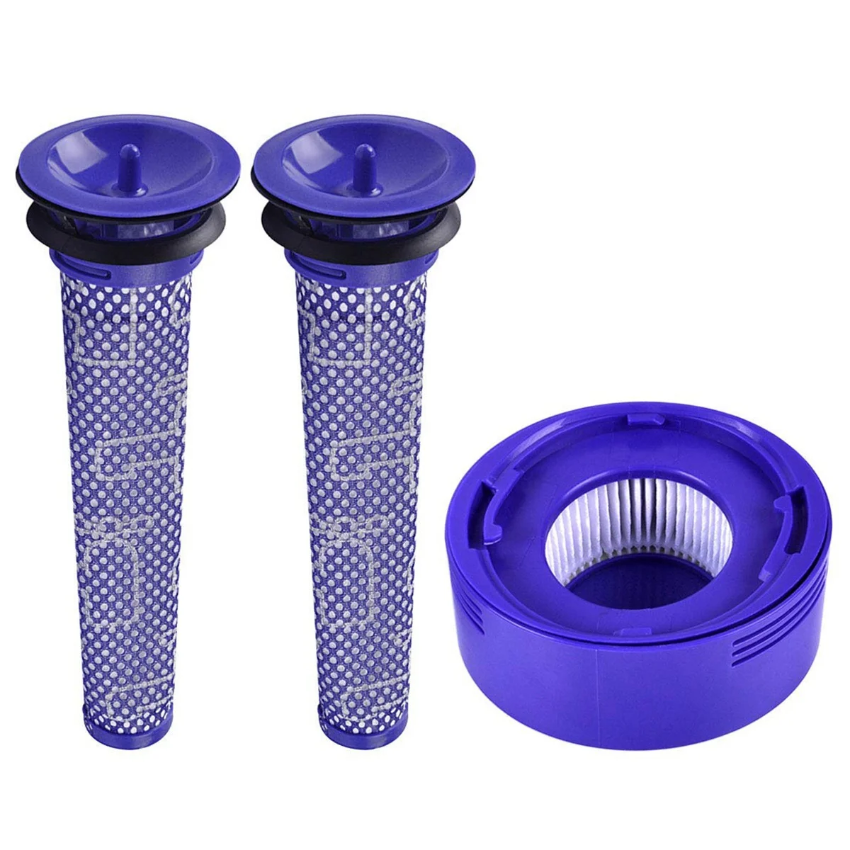 3 Pack Pre and Post Motor Filter Replacement for Dyson V8 V7 Cordless Vacuum Bundle Family your Vac | Бытовая техника