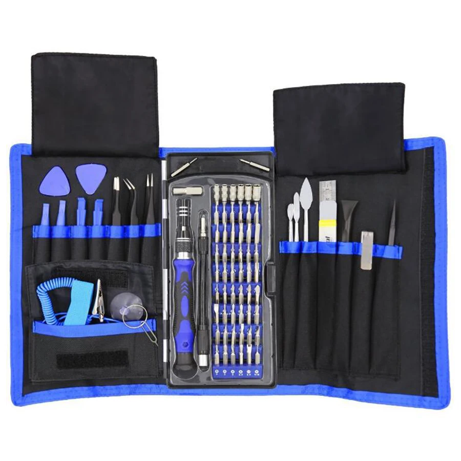 

TL079 многофункциональная 80 в 1 ноутбук мобильный телефон компьютер Инструменты для ремонта комбинированный комплект Spudger открыть инструмент...