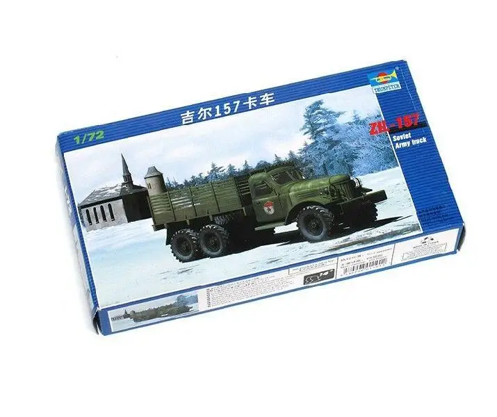 Грузовик Trumpeter 1/72 01101 года в стиле оверсайз | Игрушки и хобби