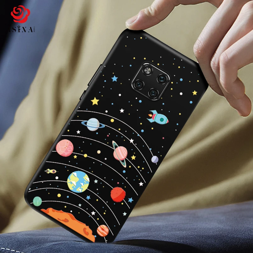 Милый мультфильм силиконовый чехол для huawei mate 20 Lite Мягкий бампер 10 Pro Funda Coque Capa |