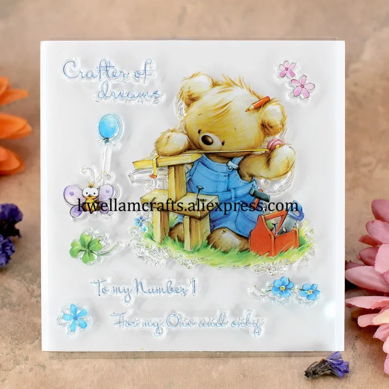 To my one and only Beer Scrapbook DIY photo cards rubber stamp clear transparent 10x10cm KW7102473 | Дом и сад