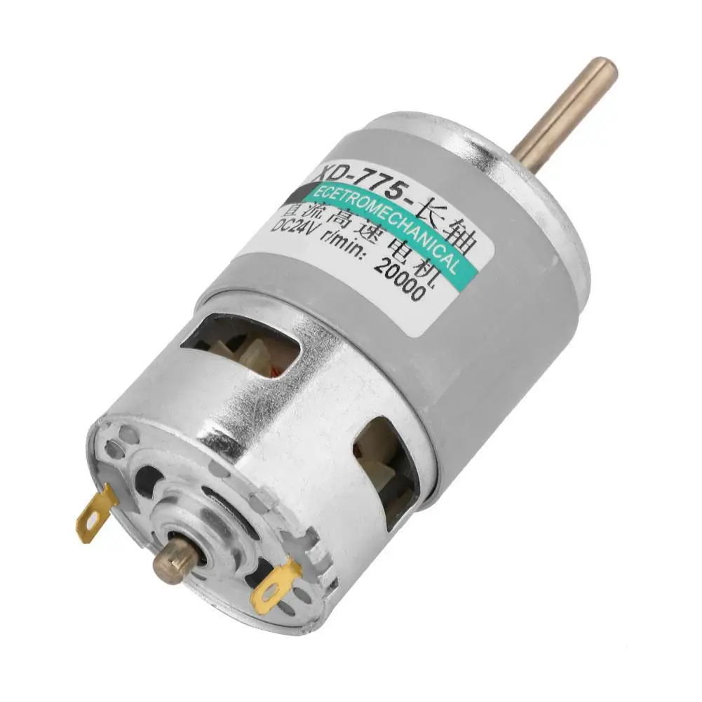 775 Motor High 80w Power Extension Shaft Dc 12v/ 24v 2019 new style |