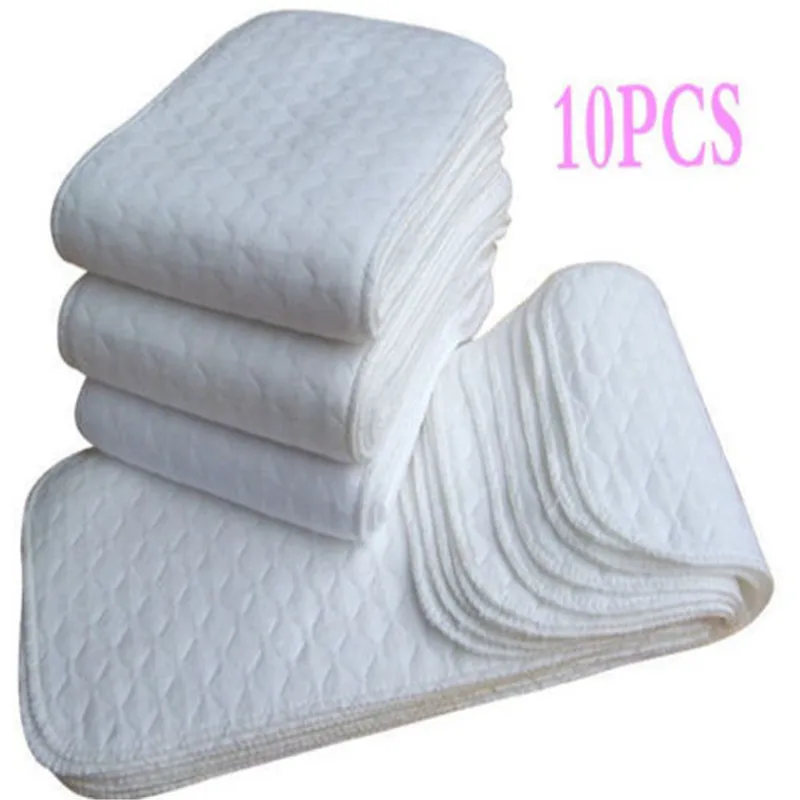 10 шт. 3 слоя многоразовая хлопковая однотонная повседневная обувь для маленьких