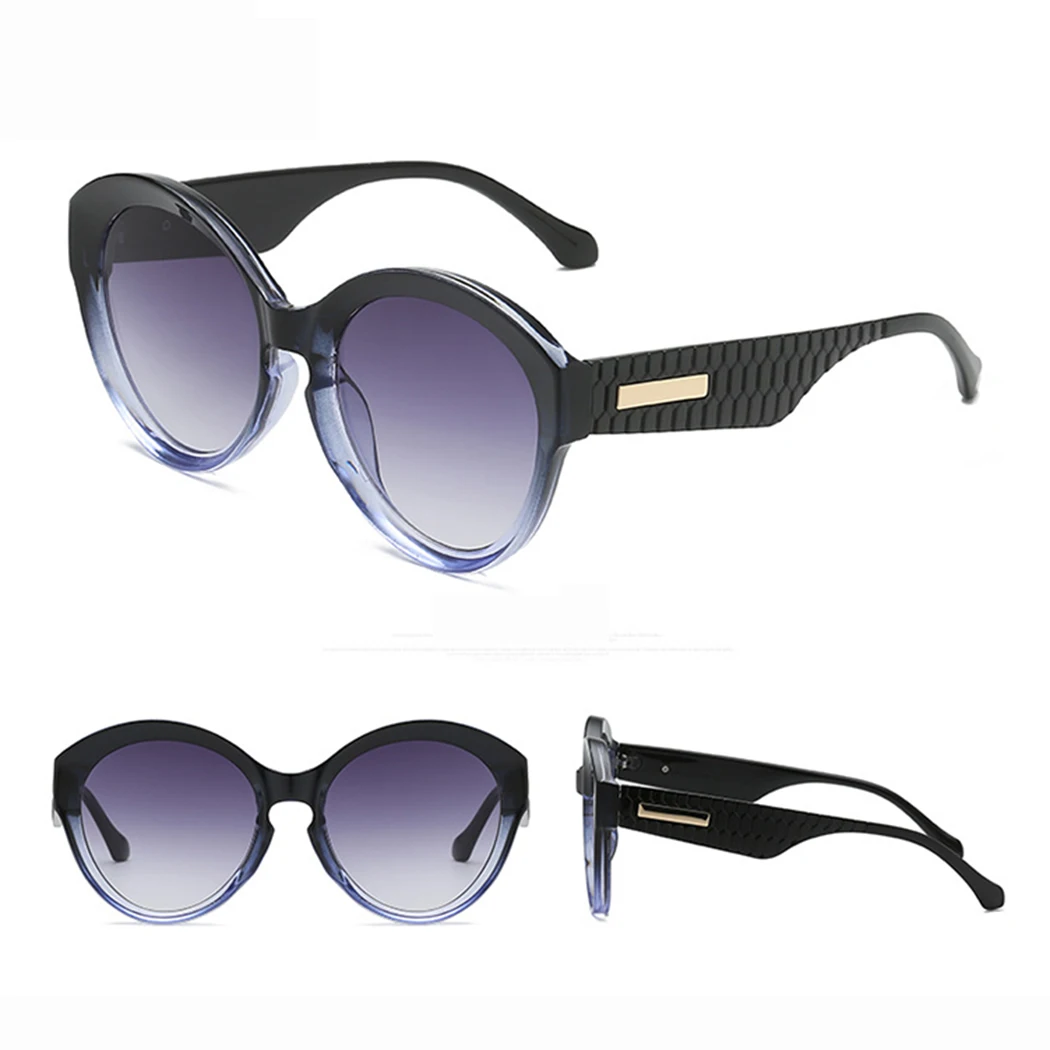 Большие солнцезащитные очки кошачий глаз женские брендовые дизайнерские с