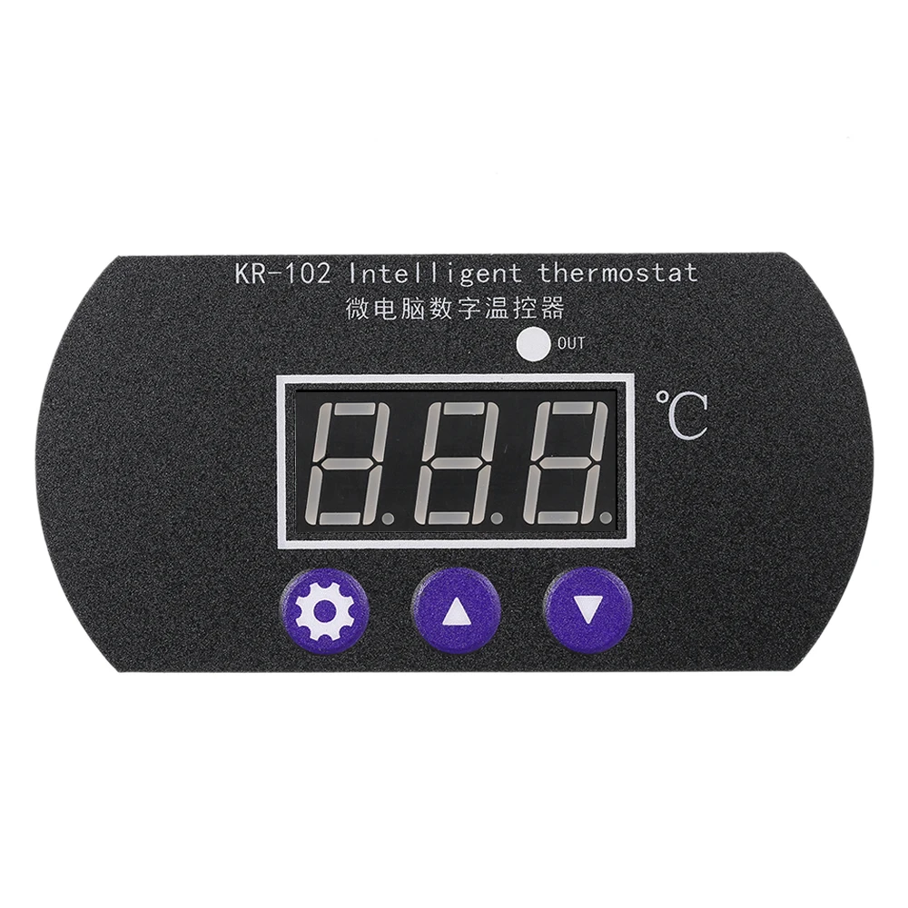 

KR-102 DC 12V 10A Micro Control Digital Thermostat for Incubator Controller Electronic Temperature Regulator Tool