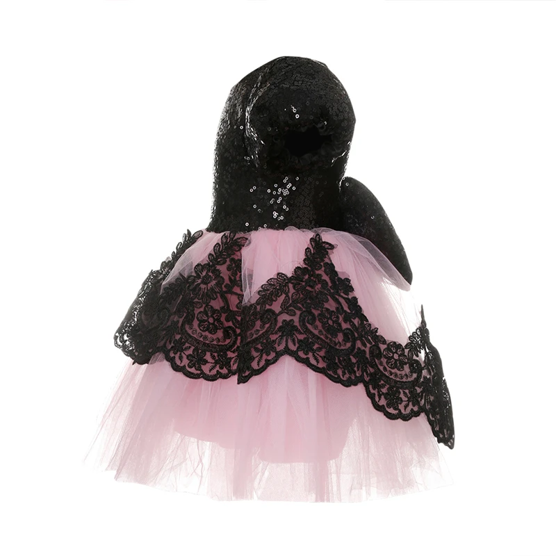 Baby Girls Lace Flower Dress 2019 Fashion Kids Girl Floral Pageant Party Princess New Sexy Formal Dresses For | Детская одежда и