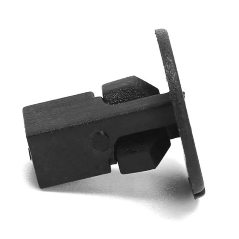 50 шт. 8 мм отверстие черные пластиковые заклепки застежка молния зажимы для