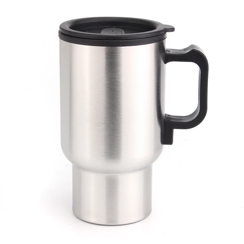 

Car auto Stainless Steel 12V Car Auto Adapter HEATED Travel MUG Thermos Heating Cup