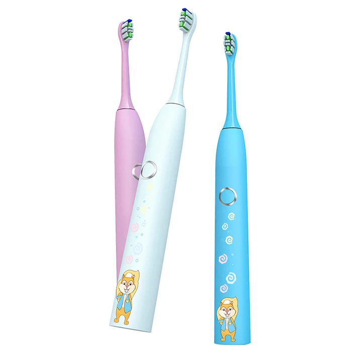 Профессиональная электрическая зубная щетка для детей водонепроницаемая Мягкая