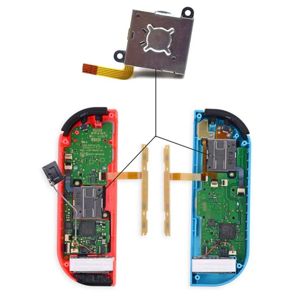 Joycon Замена 3D аналоговый джойстик для пальца палка Для Nintendo контроллер Switch Joy Con