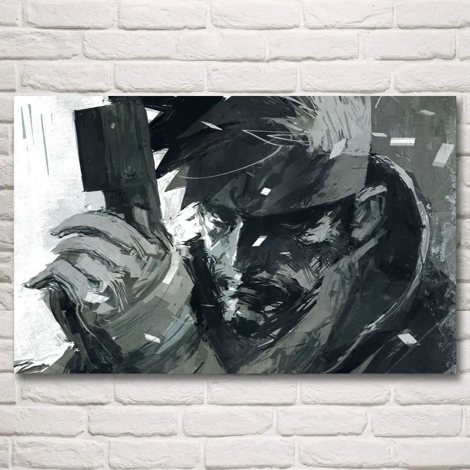 

1 Panel Metal Gear Solid Game Poster Fortune Game Canvas Printed Painting Wall Art Decor Picture Artworks Poster