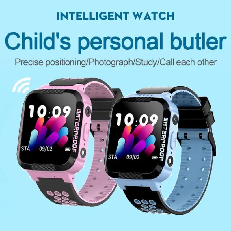 Y37 1 44 дюйма Сенсорный экран Дети Smartwatch LBS расположение sos вызов IP68