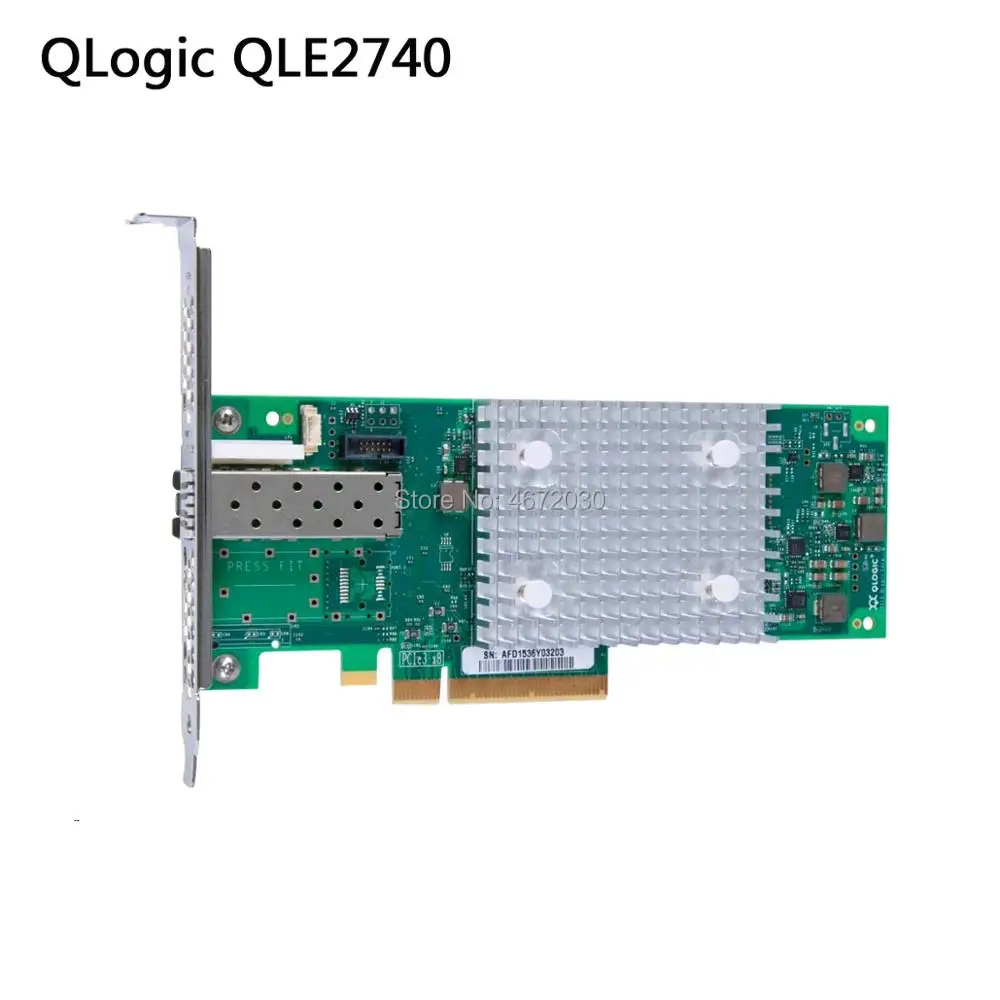 Оригинальные оптоволоконные Канальные адаптеры Qle2740 HBA|Платы расширения| |