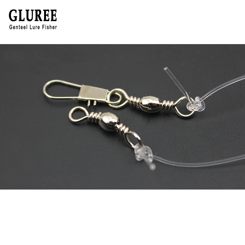 GLUREE 27 # рыболовный крючок светящаяся рыбья кожа запах колючий 6 маленьких рыболовных крючков морские