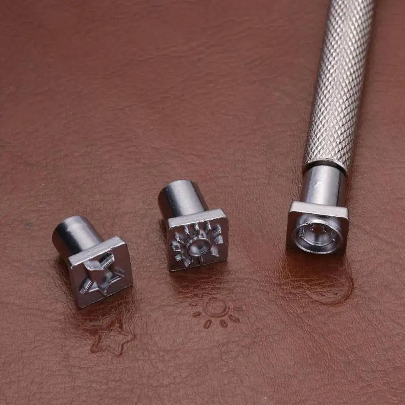 Инструменты для печати кожи своими руками Металлическая резьба искусственная