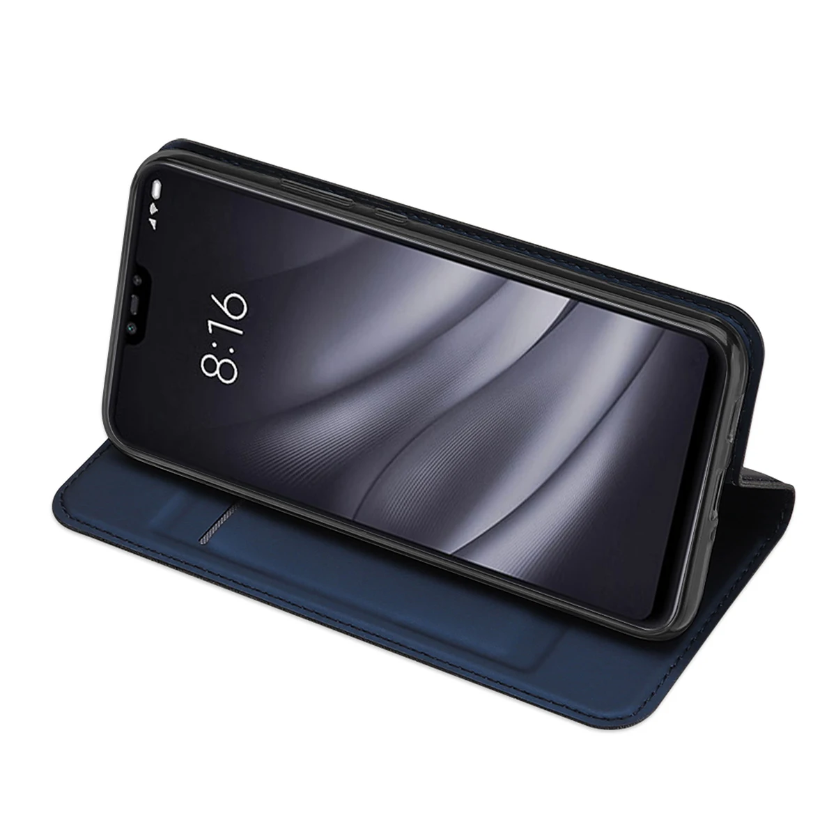 Чехол для Asus Zenfone Max M2 ZB633KL роскошный чехол из искусственной кожи с откидной