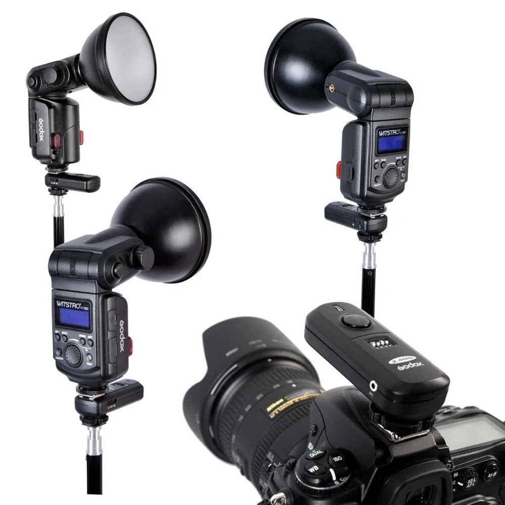 Godox FC 16 2 шт. приемник каналов 4G Беспроводная студийная камера Speedlite Flash Trigger Studio для