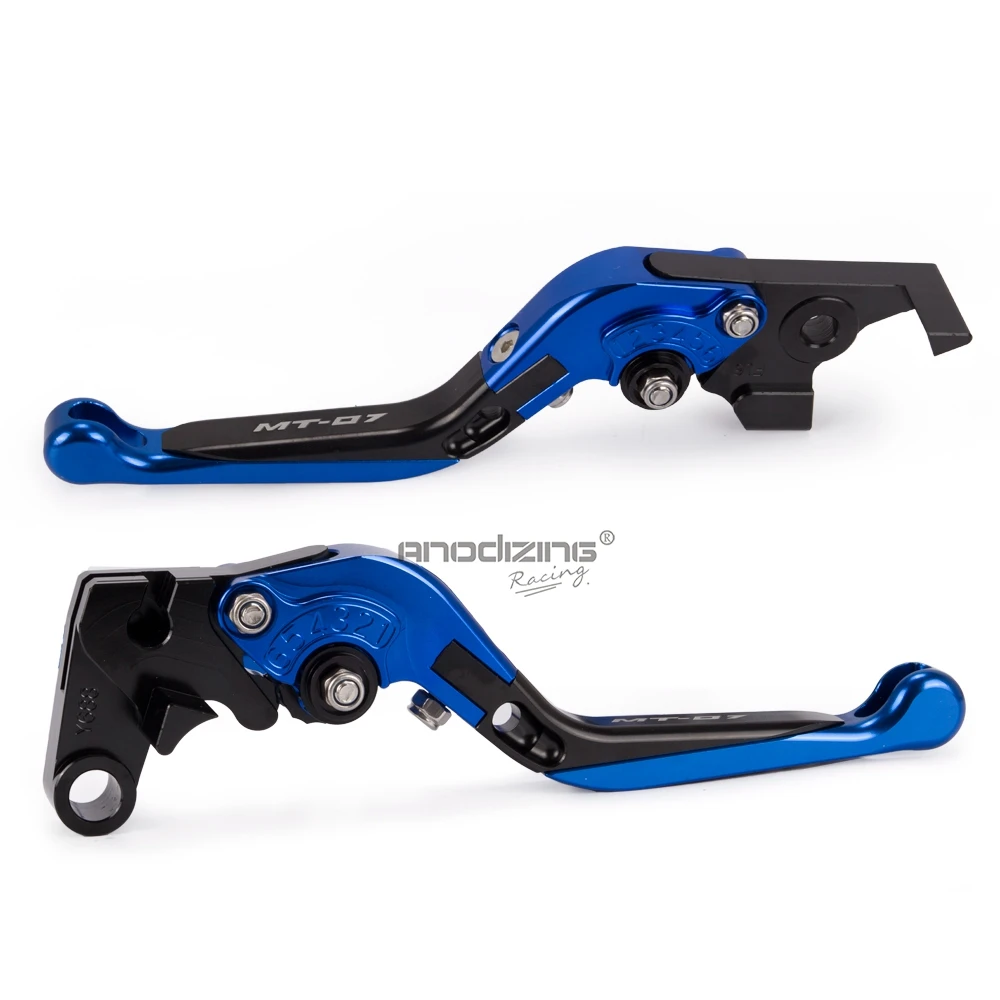 Мотоцикл CNC алюминиевый складной тормоз сцепления рычаги для YAMAHA MT07 MT 07 FZ07 FZ XSR 700