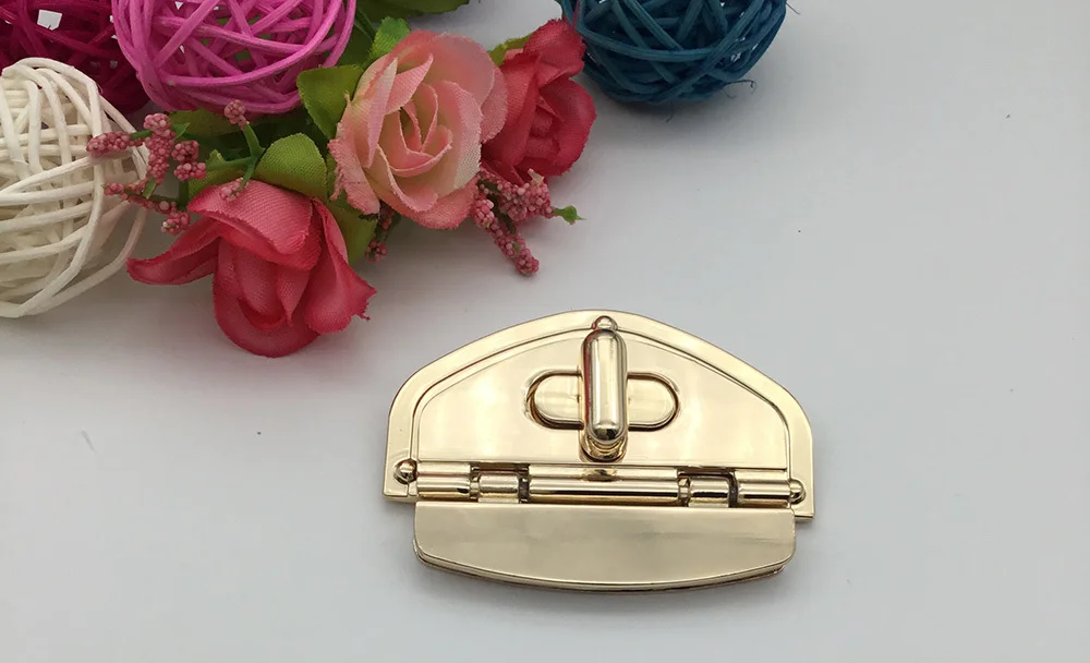

10pcs/lot New Luggage Hardware Accessories High-grade Alloy Handbag Decorative Lock Diy Leather Handbag Twist Lock Metal Lock