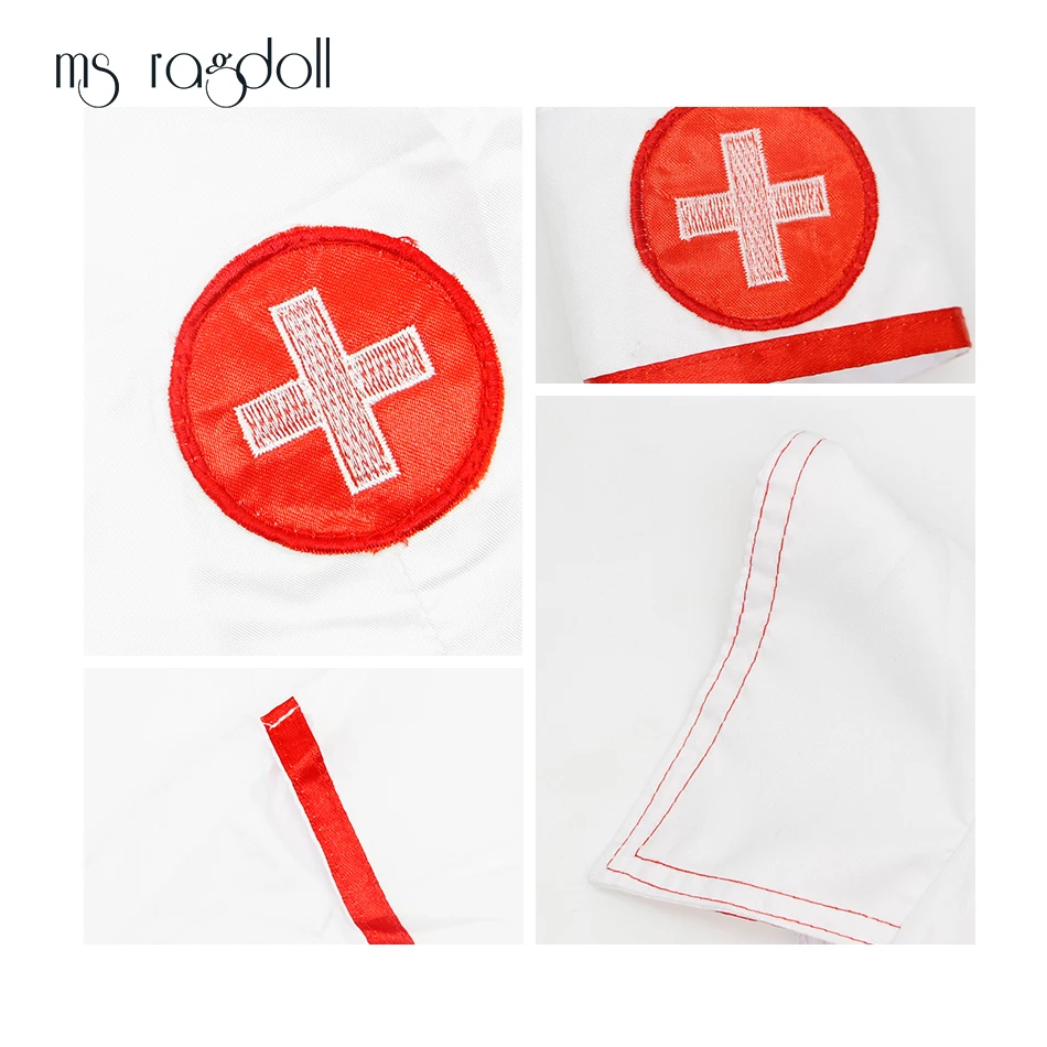 MS Ragdoll Babydoll медсестра форма косплэй Erotico костюм белье пикантные горячие