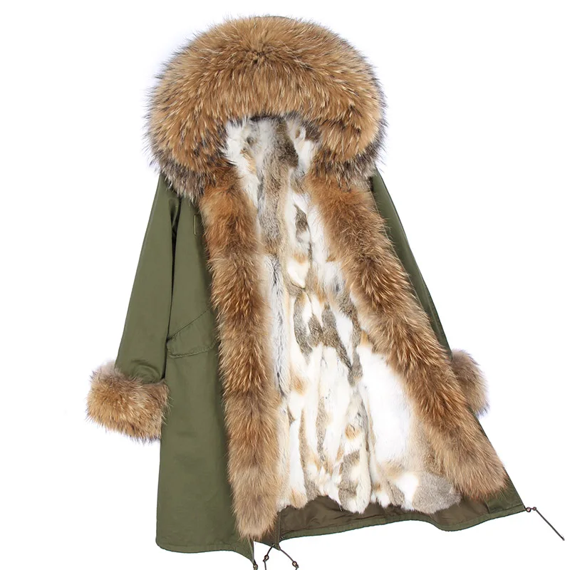 abrigos mujer invierno 2018 winter coat women parkas ukraine abrigo 2019luxury fashion girl longest natural fox | Женская одежда