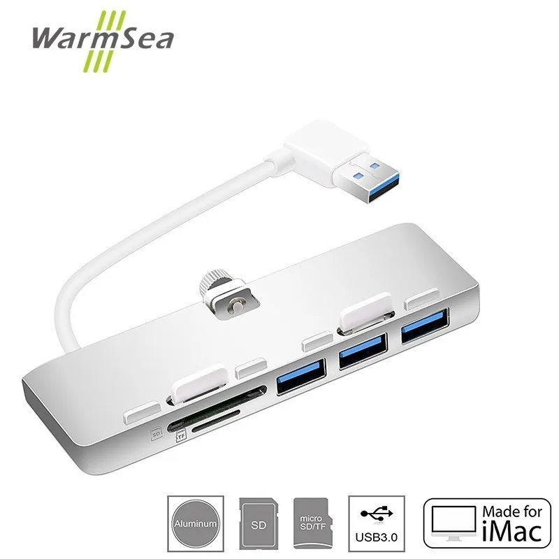 USB C концентратор type адаптер 3 0 с SD/TF кардридер порта для MacBook iMac Pro тонкий корпус ПК