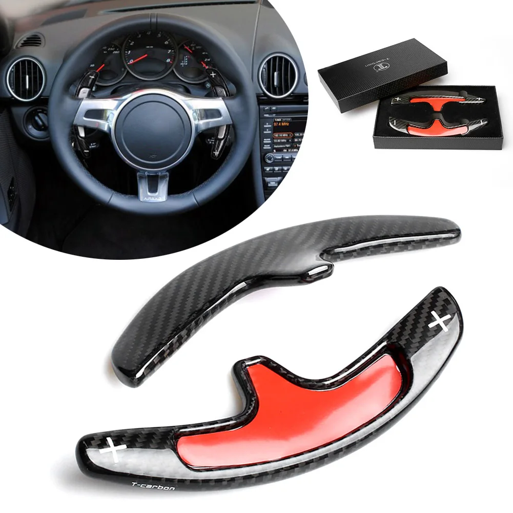 Автомобильный руль расширение Paddle сдвиг для Porsche 991 /Cayman 981 2013-16 и Boxster 2014-2015 &amp Carrera