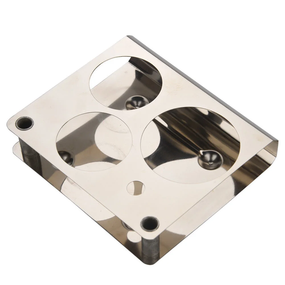 Антикоррозийные банки для жидкого порошка из нержавеющей стали 3 шт. Набор чашек