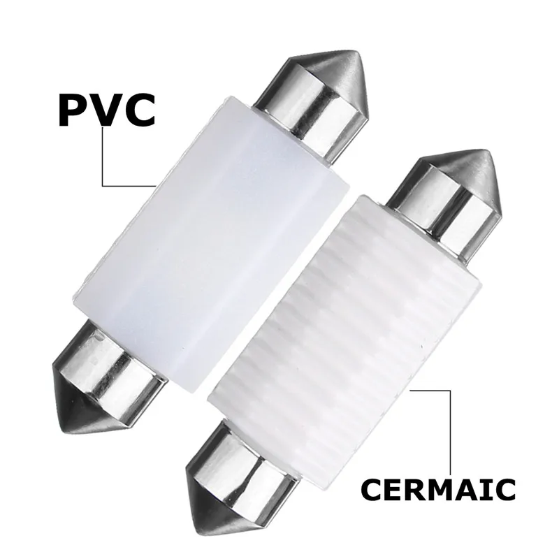 31 мм 36 39 41 Автомобильный свет 3030 SMD светодиодная Автомобильная белая карта Festoon