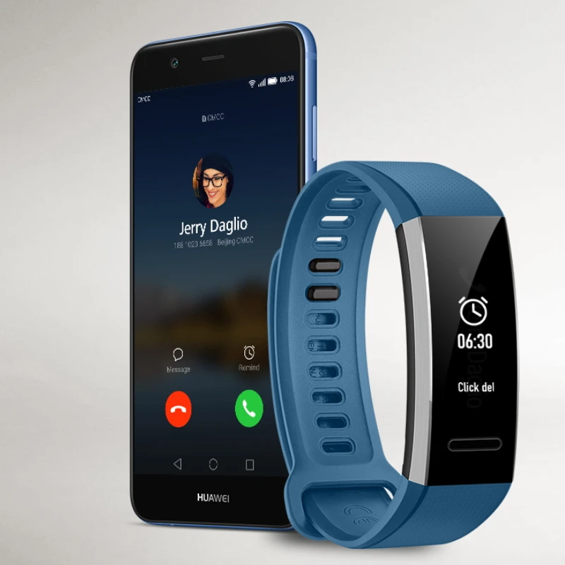 Оригинальный Huawei Band 2 Pro B19 B29 браслет для монитора фитнес GPS 50 м Водонепроницаемый
