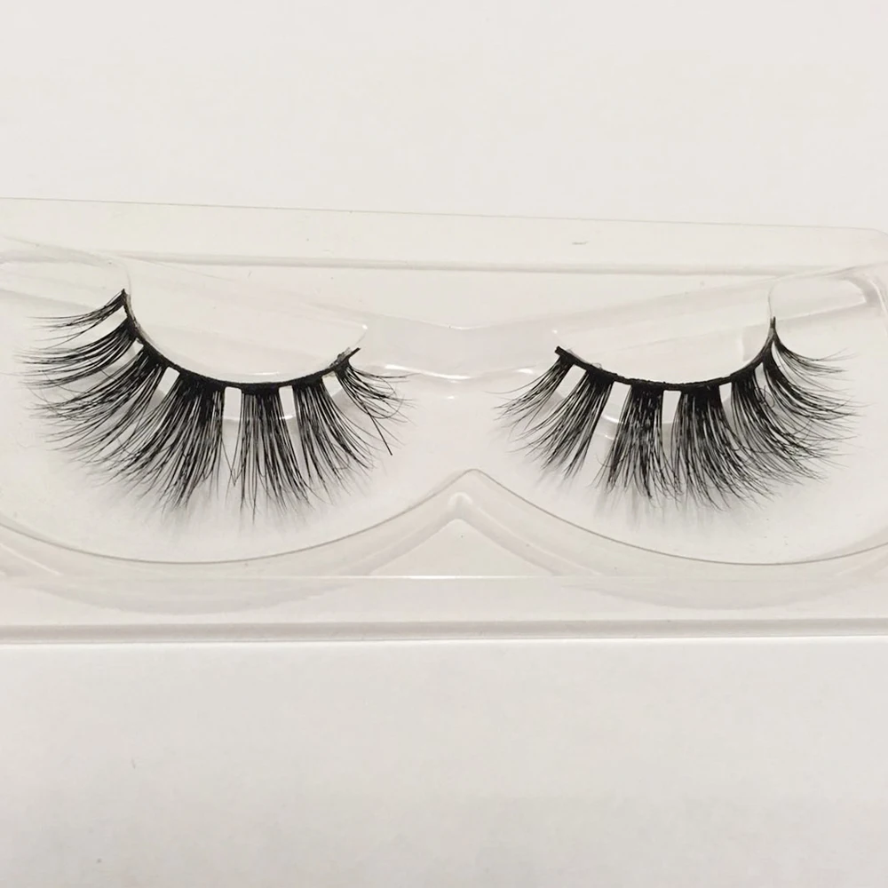 Askuu d08 false eyelashes 3d mink lashes natural fake eye lash faux cils for eyelash extension supplies customized packaging box | Красота и