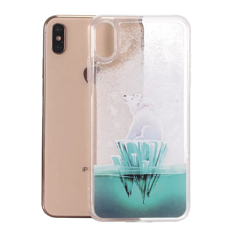 Lovebay Мода 3D рельеф Сердце Звезда снег полярный медведь Рисунок льда животные