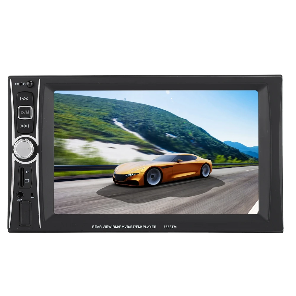 Портативный 6 дюйма HD 2 Din MP5/игрок WMA gps навигации громкой связи FM 2019 Фирменная