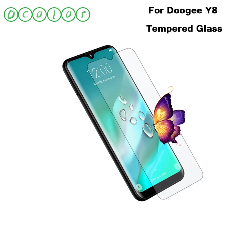 Ocolor Для Doogee Y8 закаленное стекло защитная стальная пленка замена Аксессуары для
