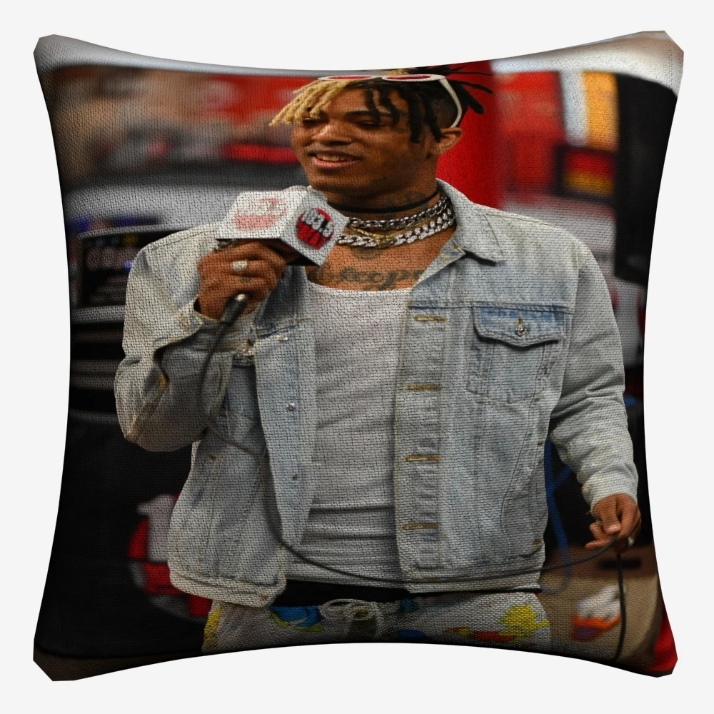 Xxxtentacion Jahseh Dwayne Onfroy наволочки из хлопка и льна 45x45 см Классическая Мягкая