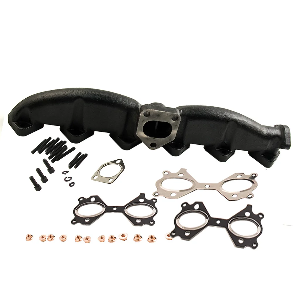 НОВЫЙ Выпускной коллектор для BMW E60 E61 E65 X5 3.0d 2.5d M57 M57N 325d 330d 525d 530d 1162779177|Выхлопной