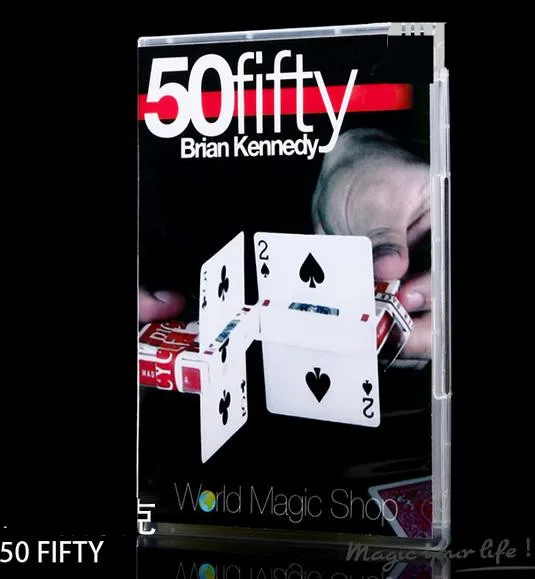 

50 Fifty (Gimmick) -Close Up Magic Tricks,Illusion Tricks,Apprentice Illusion Magician,Magic Accessories For Magicians