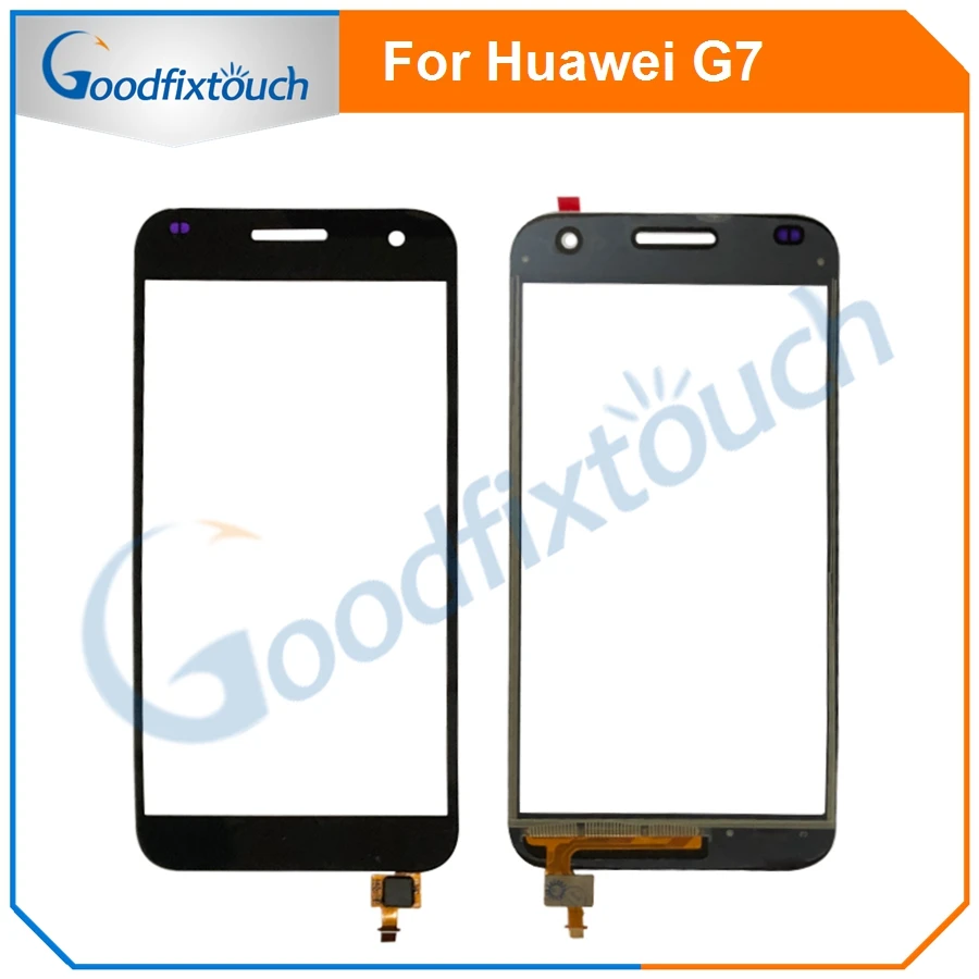 Сенсорный экран для Huawei Ascend G7 5 шт. сенсорный с дигитайзером переднее стекло
