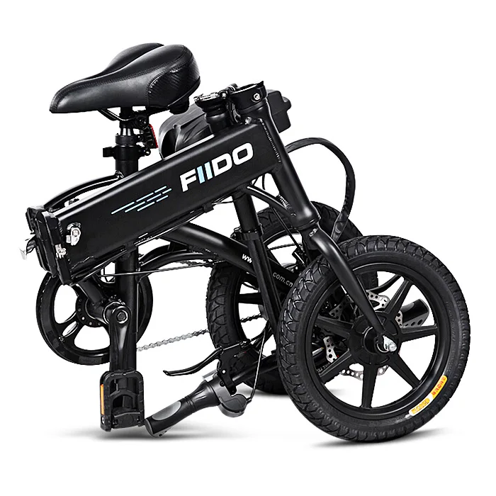 Fiido D1 складной Электрический Скутер 2 колеса велосипед 36V 250W двойная тормозная
