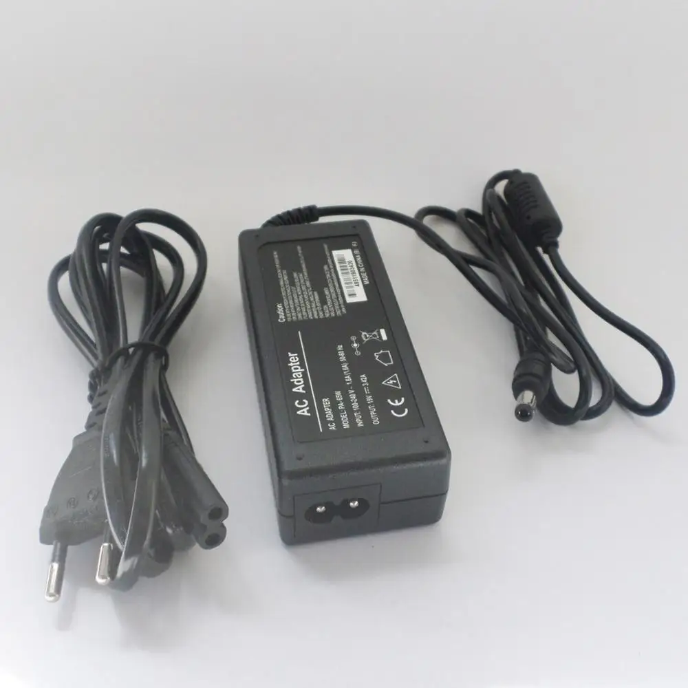 

AC Adapter Power Supply For Toshiba C655-S5049 L455D-S5976 A135 A205 C55-A5172 C55-A5242 C55-A5243 C55-A5308 65W Battery Charger