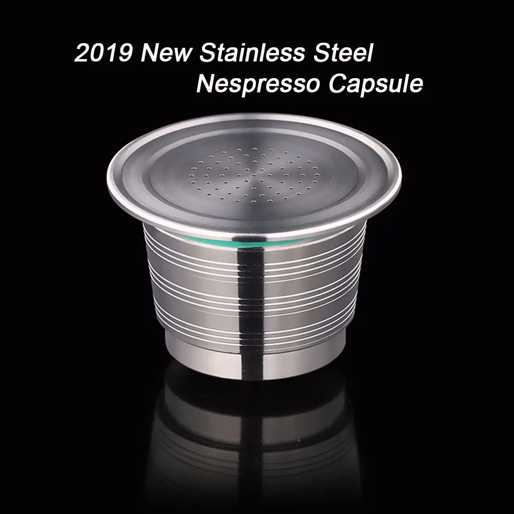 Многоразовая капсула Nespresso с круглым отверстием пустая металлическая