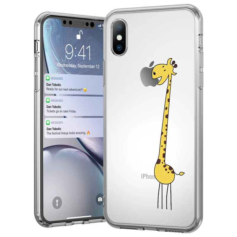 Lovebay кошка динозавр милый животный чехол для телефона iphone XS XR MAX простой