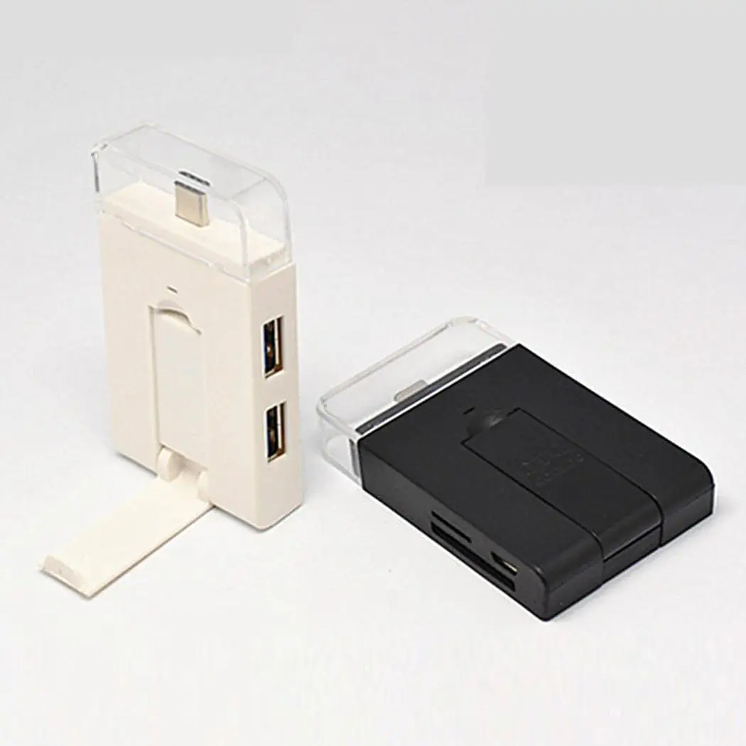 Multi-Function Positive Negative Plug Interface Card Reader Hubs For Android Phone Computer With Holder | Компьютеры и офис