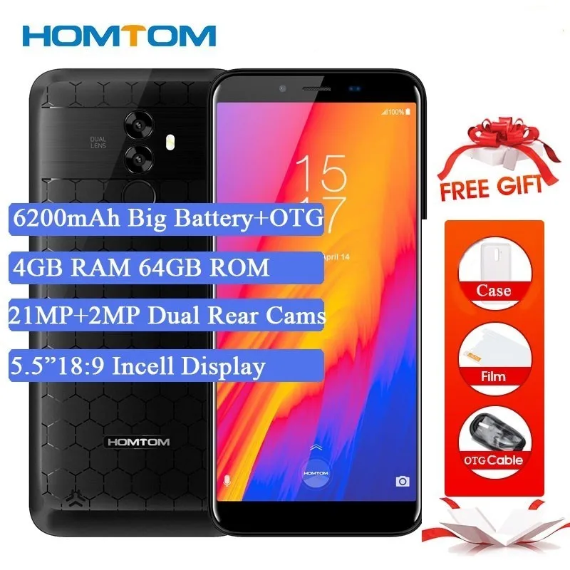 HOMTOM S99 смартфон с 5 дюймовым дисплеем восьмиядерным процессором MTK6750T ОЗУ 4 Гб ПЗУ 64