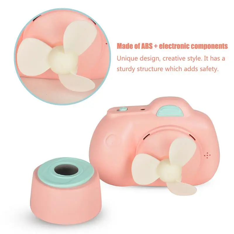 Cartoon Portable Camera-shape USB Fan Handheld Mini Fans Children Toys Summer Suppliers | Игрушки и хобби