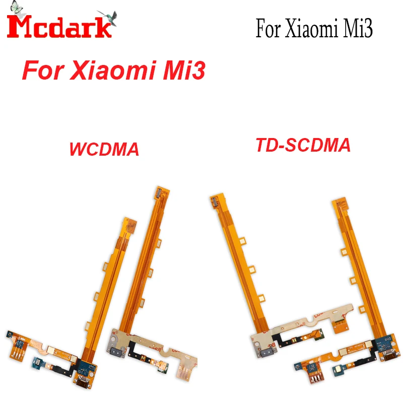 Mcdark для Xiaomi Mi3 TD SCDMA usb плата зарядки гибкий кабель соединительный соединитель