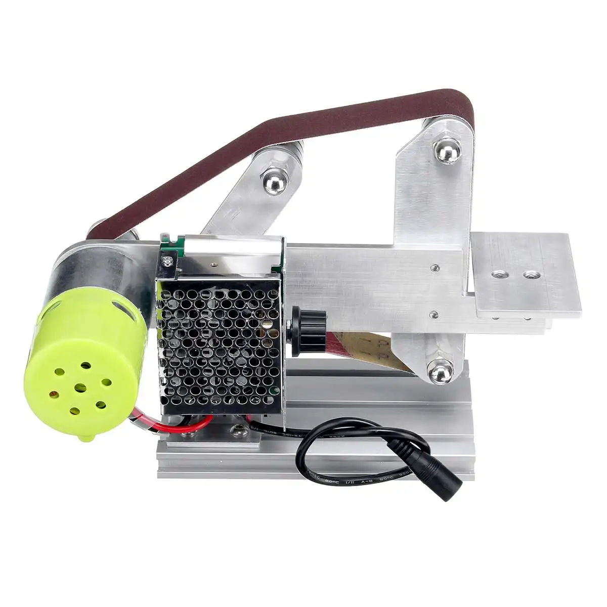 110 V-220 V 250w DIY Электрический мини ленточно-шлифовальный станок Полировочная шлифовальная машина Меч 6x60/120/240/400/600/800 сетки с абразивной лентой