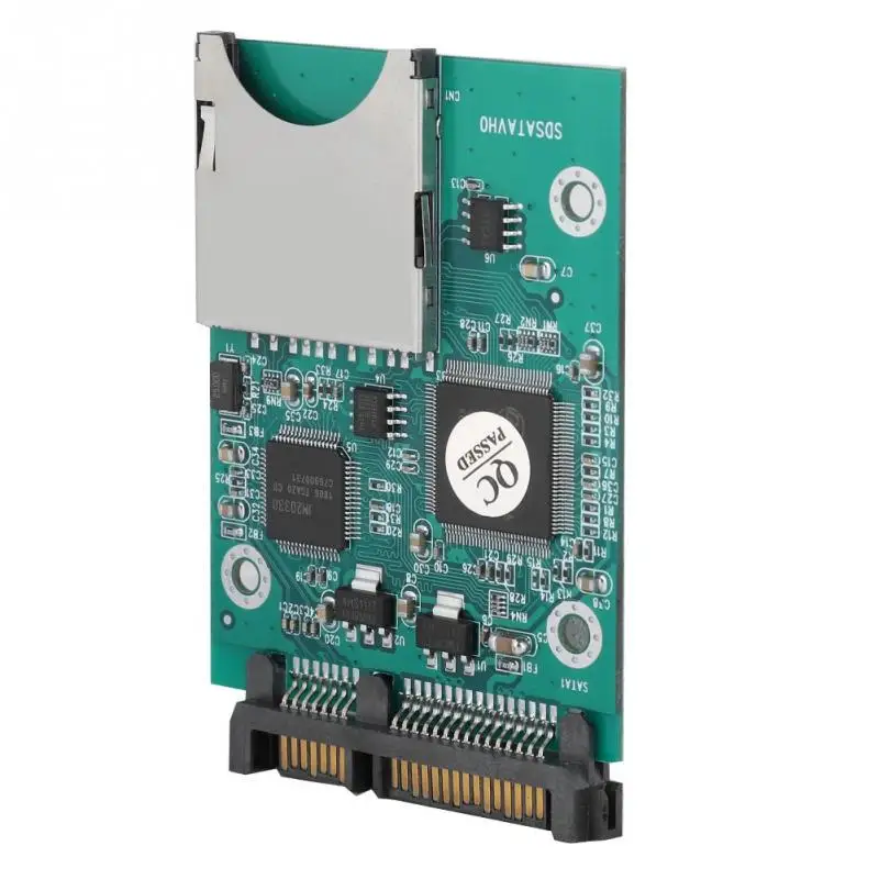 22 МБ/с./с быстрая передача SD/SDHC/SDXC/MMC карта памяти до 2.5in 7 + 15P SATA конвертер адаптер| |