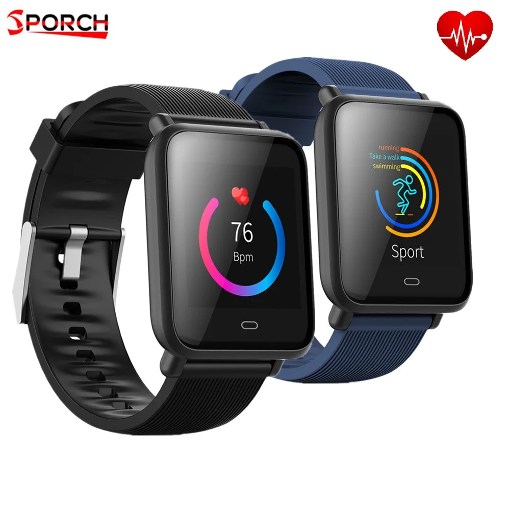 Q9 водонепроницаемые спортивные Смарт часы для Android/IOS умные Bluetooth монитор